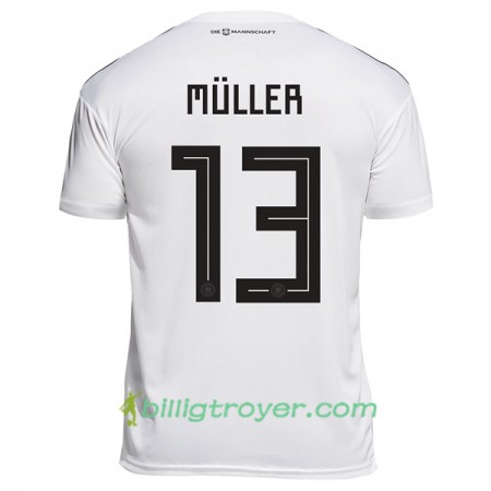 Billige Fotballdrakter Tyskland Muller 13 Dame VM 2018 Hjemmedraktsett